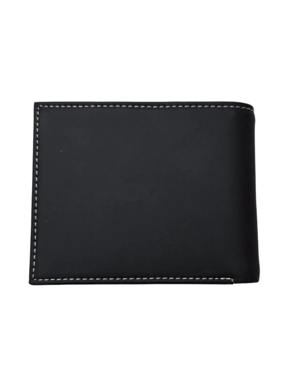 Men's Bi-fold Wallet Black - Genuine Peruvian Leather - New with Box